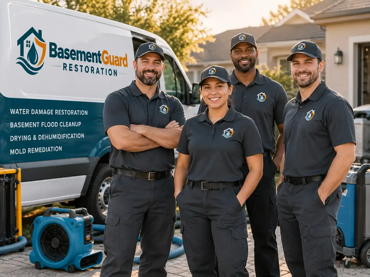 Basement Water Damage Restoration company in Lake George, MI